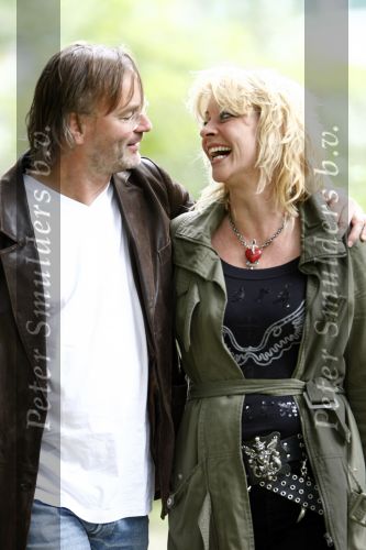 Amstelveen 16 juni 2008
Manuela Kemp met haar nieuwe vriend Tjerk.