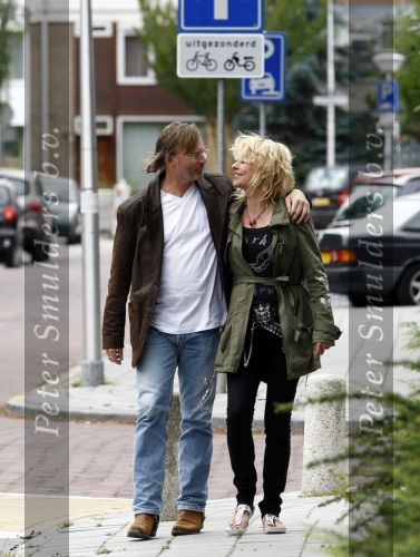 Amstelveen 16 juni 2008
Manuela Kemp met haar nieuwe vriend Tjerk.