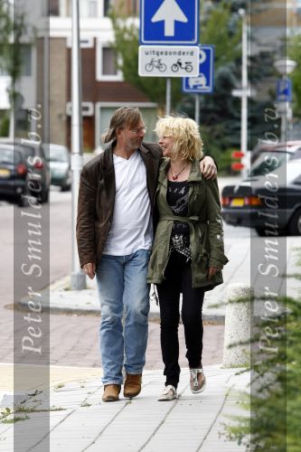 Amstelveen 16 juni 2008
Manuela Kemp met haar nieuwe vriend Tjerk.
