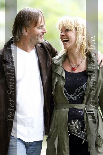 Amstelveen 16 juni 2008
Manuela Kemp met haar nieuwe vriend Tjerk.