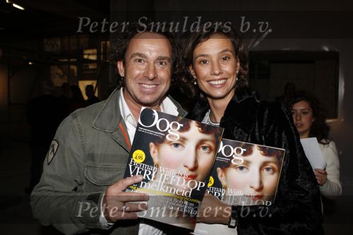 Amsterdam 22 november 2007
Marco Borsato bij presentatie tijdschrift Oog in het rijksmuseum.  Prinses Marilene is daarbij ook aanwezig, zij werkt voor het museum.