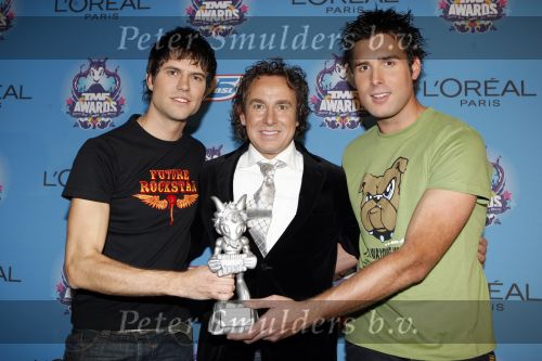 Amsterdam 27 oktober 2007
Uitreiking tmf awards in de heineken music hall. Marco Borsato en Nick en Simon