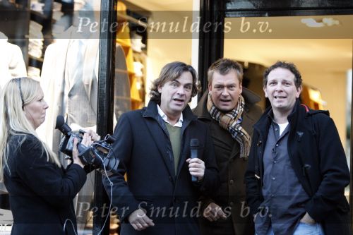 Amsterdam 25 november 2007
Marco Verhagen Eddy Keur en Robert Leroy nemen real life show op.