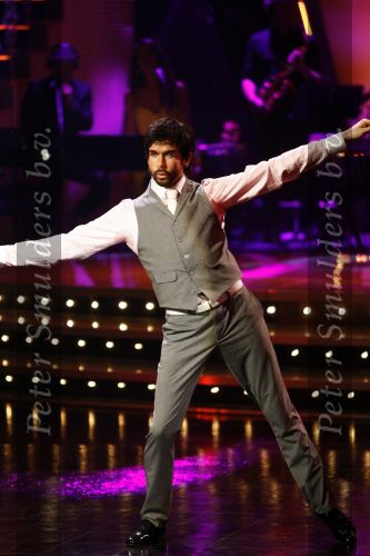 Aalsmeer 15 mei 2009
Dancing with the stars in de studio\'s in Aalsmeer. Mari v d Ven met danspartner Denise Qualm
Peter Smulders bv