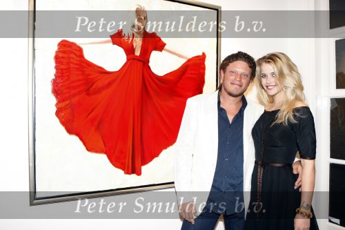 Amsterdam 22 november 2007
Opening expositie Jeroen Buitenman met Maria Kooistra.
