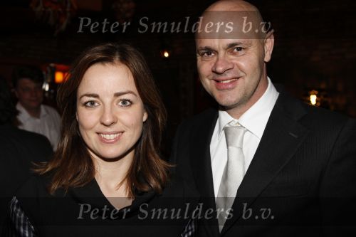 de Meern 6 april 2009
Charity Diiner SOS horse foundation. Marianne Thieme met man  
Peter Smulders bv