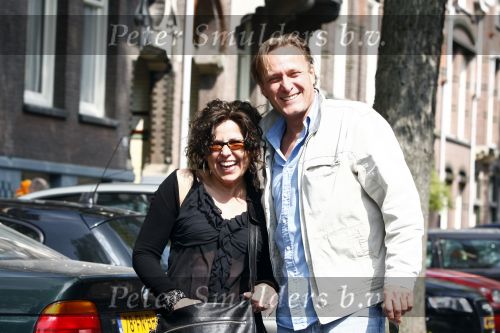 Amsterdam 30 april 2009
Maribelle met haar man tijdens koninginnedag.
Peter Smulders bv