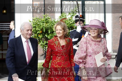 Den Haag 20 oktober 2007
Doop prinses Ariane . Koningin Beatrix Jorge Zorrequieta en Maria del carem Zorrequieta zijn daarbij aanwezig.