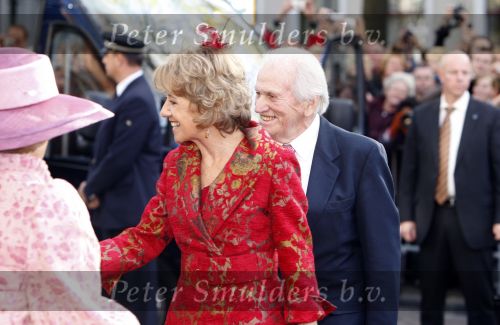 Den Haag 20 oktober 2007
Doop prinses Ariane . Koningin Bdeatrix Jorge Zorrequieta en Maria del carem Zoorequieta zijn daarbij aanwezig.