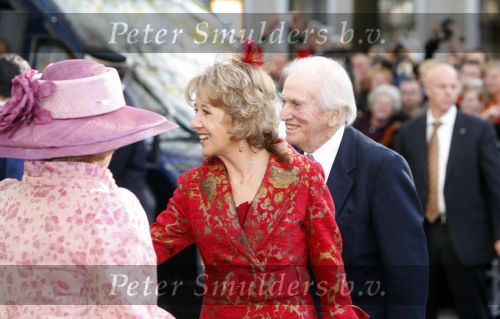 Den Haag 20 oktober 2007
Doop prinses Ariane . Koningin Bdeatrix Jorge Zorrequieta en Maria del carem Zoorequieta zijn daarbij aanwezig.