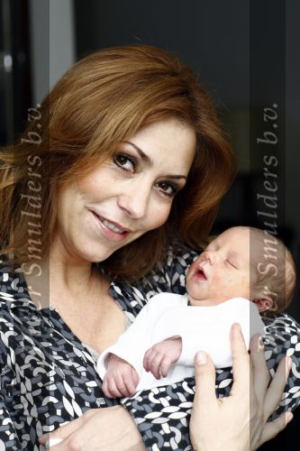 Breda 5 mei 2009
Marielle Bastiaanse met baby Willen en vriend thuis.
Peter Smulders bv