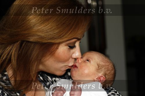 Breda 5 mei 2009
Marielle Bastiaanse met baby Willen en vriend thuis.
Peter Smulders bv