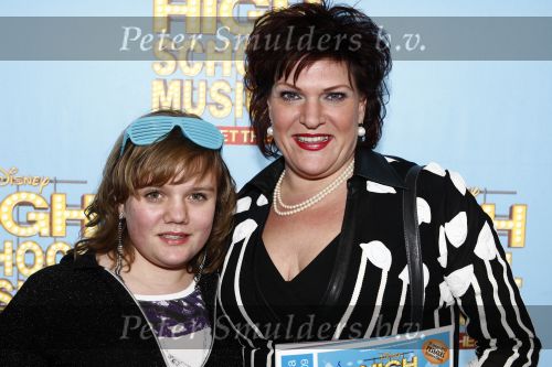 Tilburg 25 januari 2009
Premiere High school musical in schouwburg Tilburg. Marjolein Touw met dochter
Peter Smulders bv