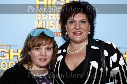 Tilburg 25 januari 2009
Premiere High school musical in schouwburg Tilburg. Marjolein Touw met dochter
Peter Smulders bv