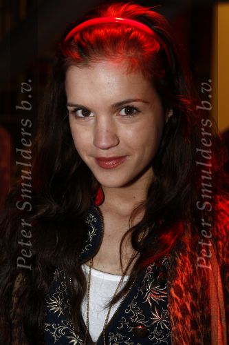 Amsterdam 2 maart 2009
Modeshow Jos Raak bij Loods 6 in Amsterdam. Lisa  Liza Sips en marly v d Velde
Peter Smulders bv