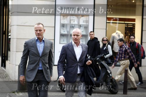 Amsterdam 14 mei 2009
Opening G star winkel op de pc hooftstraat. Mart Visser met zijn partner/vriend Jop
Peter Smulders bv