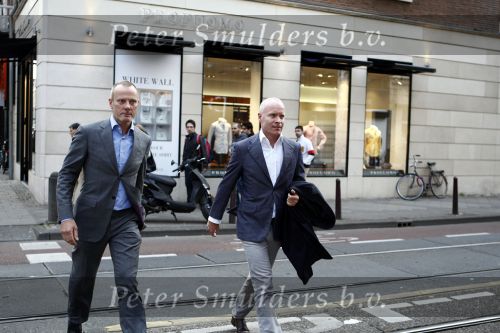 Amsterdam 14 mei 2009
Opening G star winkel op de pc hooftstraat. Mart Visser met zijn partner/vriend Jop
Peter Smulders bv
