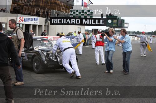 Le Mans, 12 Juli 2008
Le Mans Classic 2008
TV verslaggever/Programmamaker Martin Utberg van Topspeed TV