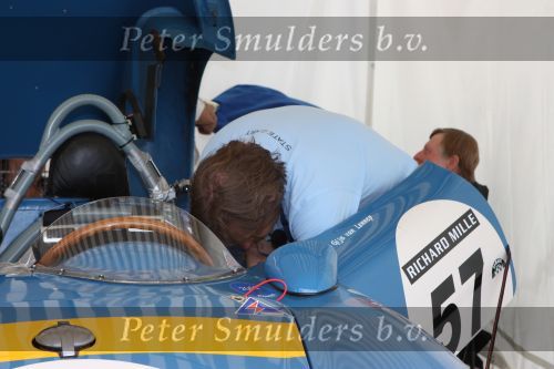 Le Mans, 12 Juli 2008
Le Mans Classic 2008
TV verslaggever/Programmamaker Martin Utberg van Topspeed TV