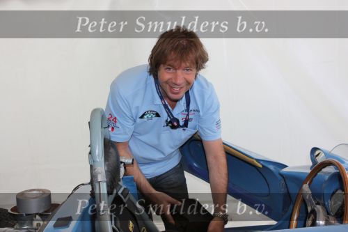 Le Mans, 12 Juli 2008
Le Mans Classic 2008
TV verslaggever/Programmamaker Martin Utberg van Topspeed TV