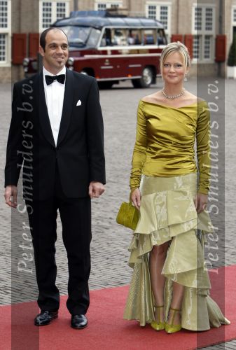 Apeldoorn 1 september 2007
Prins Willem Alexander viert zijn 40e verjaardag op paleis het Loo met Maxima Alexia Ariane en Amalia. Martin Zorrequieta met prinses Carolina