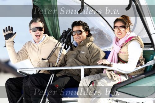 Lech 26 februari 2008
Connie Breukhoven met hans  Shanna Marvin en PA Edwin op ski vakantie in Lech.
Peter Smulders bv