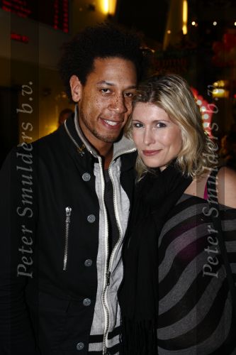 Amsterdam 7 februari 2009
Premiere disneyfilm Bolt in pathe arena. Maud Mulder met viend
Peter Smulders bv