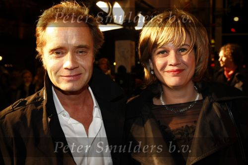 Amsterdam 11 maart 2008
Het boekenbal in de stadsschouwburg van Amsterdam. Max Westerman met een vriendin
Peter Smulders bv