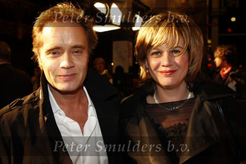 Amsterdam 11 maart 2008
Het boekenbal in de stadsschouwburg van Amsterdam. Max Westerman met een vriendin
Peter Smulders bv