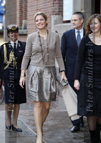 Amsterdam 1 december 2007
Prinses Maxima bij woman s inc in de beurs van berlage.
