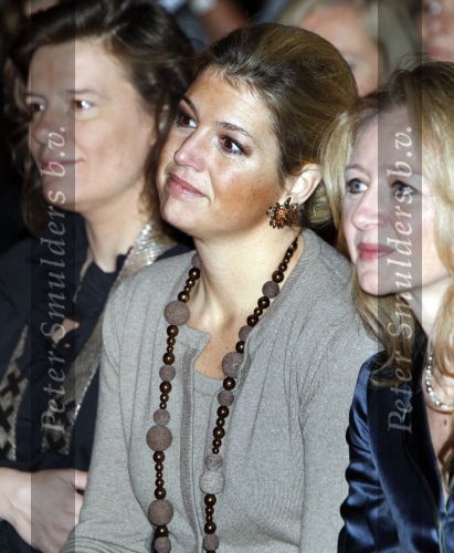 Amsterdam 1 december 2007
Prinses Maxima bij woman s inc in de beurs van berlage.