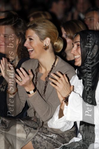 Amsterdam 1 december 2007
Prinses Maxima bij woman s inc in de beurs van berlage.
