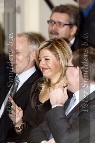 Den Haag 5 maart 2008
Prinses Maxima en Ronald Plasterk bij bijeenkomst voor homo\'s en lesbiennes.
Peter Smulders bv