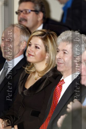 Den Haag 5 maart 2008
Prinses Maxima en Ronald Plasterk bij bijeenkomst voor homo\'s en lesbiennes.
Peter Smulders bv