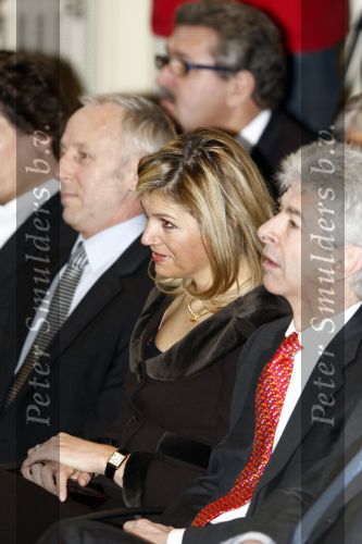 Den Haag 5 maart 2008
Prinses Maxima en Ronald Plasterk bij bijeenkomst voor homo\'s en lesbiennes.
Peter Smulders bv