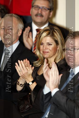 Den Haag 5 maart 2008
Prinses Maxima en Ronald Plasterk bij bijeenkomst voor homo\'s en lesbiennes.
Peter Smulders bv