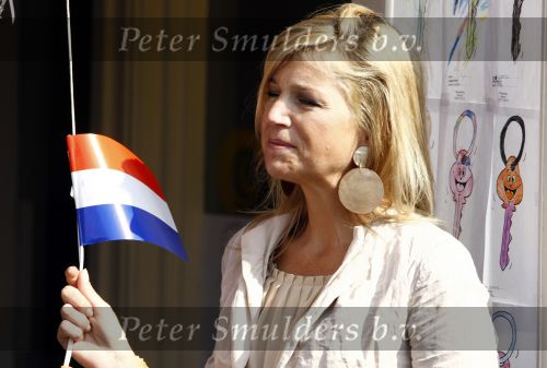 Utrecht 11 september 2008
Maxima opent buurthuis de Jutter in Utrecht.