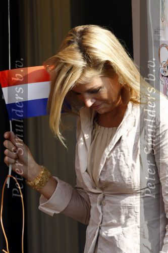 Utrecht 11 september 2008
Maxima opent buurthuis de Jutter in Utrecht.