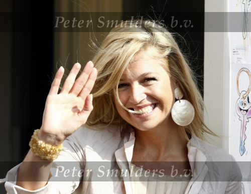 Utrecht 11 september 2008
Maxima opent buurthuis de Jutter in Utrecht.