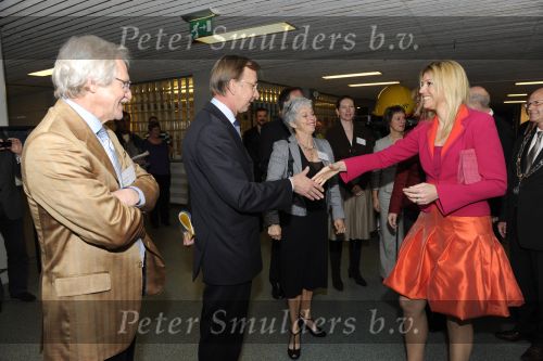 Amsterdam 4 april 2009
Prins Willem Alexander en Prinses maxima bij premiere in RAI