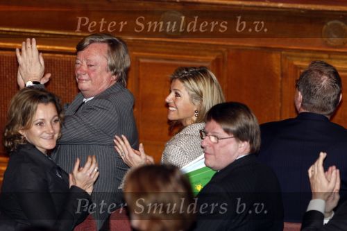 Amsterdam 17 maart 2008
Prinses Maxima in het tropenmuseum bij de stichting Aflatoun.
Peter Smulders bv
