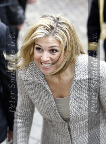 Amsterdam 17 maart 2008
Prinses Maxima in het tropenmuseum bij de stichting Aflatoun.
Peter Smulders bv
