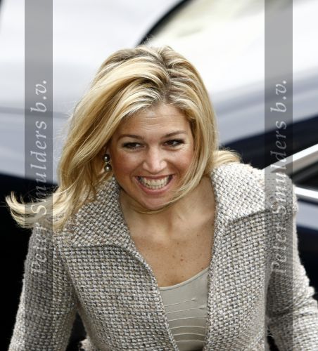 Amsterdam 17 maart 2008
Prinses Maxima in het tropenmuseum bij de stichting Aflatoun.
Peter Smulders bv