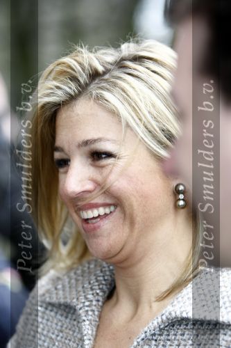 Amsterdam 17 maart 2008
Prinses Maxima in het tropenmuseum bij de stichting Aflatoun.
Peter Smulders bv