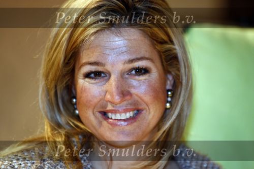 Amsterdam 17 maart 2008
Prinses Maxima in het tropenmuseum bij de stichting Aflatoun.
Peter Smulders bv