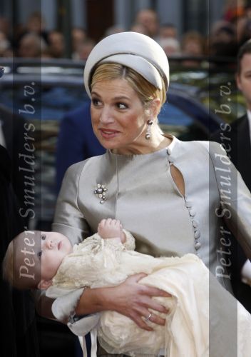 Den Haag 20 oktober 2007
Doop prinses Ariane. Prins Willem Alexander Maxima Ariana Alexia en Amalia.