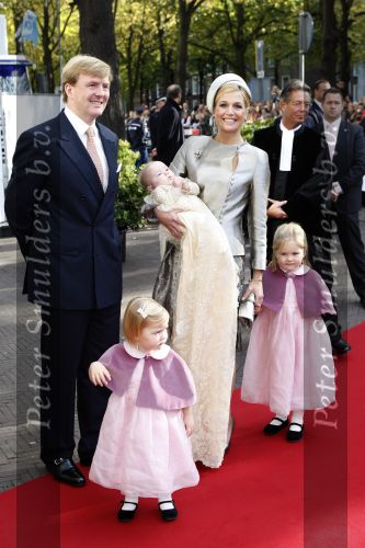 Den Haag 20 oktober 2007
Doop prinses Ariane. Prins Willem Alexander Maxima Ariana Alexia en Amali.
Peter Smulders bv