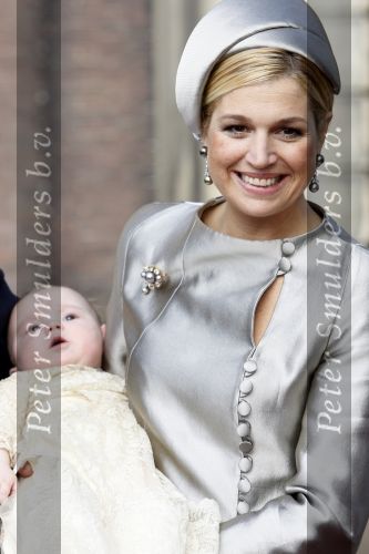 Den Haag 20 oktober 2007
Doop prinses Ariane. Prins Willem Alexander Maxima Ariana Alexia en Amalia.
