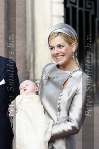 Den Haag 20 oktober 2007
Doop prinses Ariane. Prins Willem Alexander Maxima Ariana Alexia en Amalia.