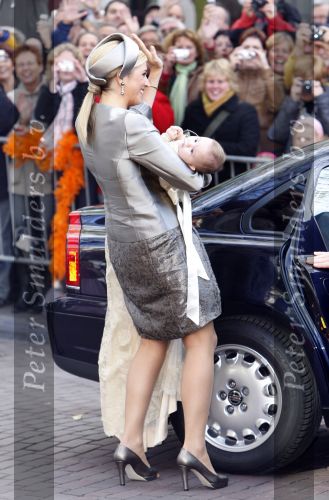 Den Haag 20 oktober 2007
Doop prinses Ariane. Prins Willem Alexander Maxima Ariana Alexia en Amali.
Peter Smulders bv